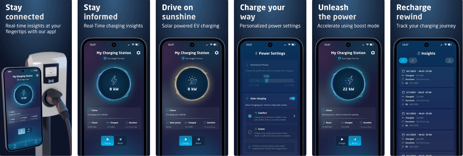 Charge-it.tv - laadpalen, de beste laadoplossing voor alle elektrische auto's Eve Connect